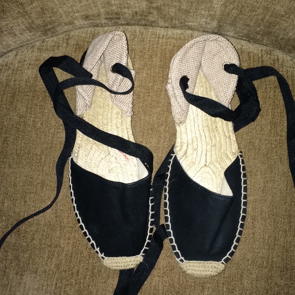 Soludos Shoes - Sexy flat ankle tie espadrilles by Soludos